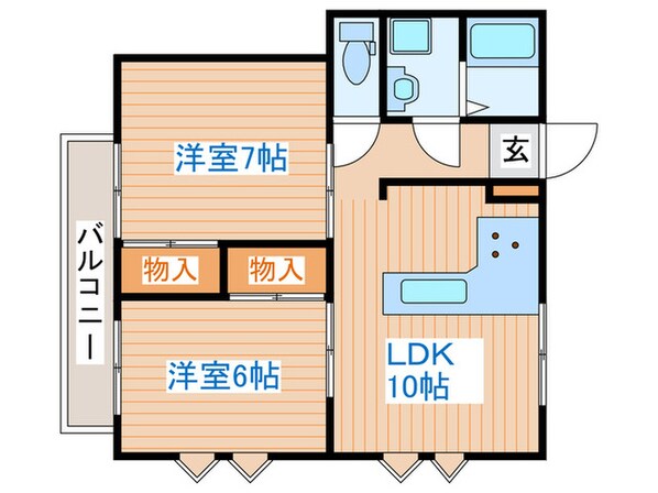 BIG　WAVE５の物件間取画像